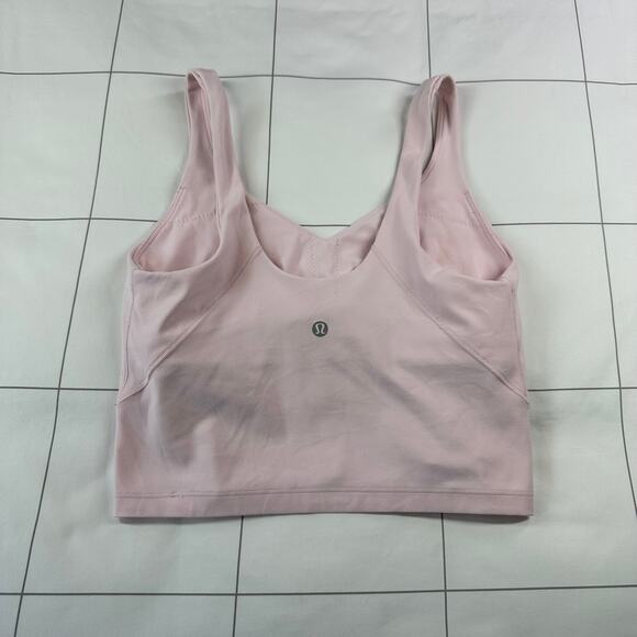 Lululemon Top Womens 8 Pink Align Tank Light Support Yoga Athletic Lounge Gym - Picture 3 of 8